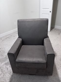 Gray Rocking Chair