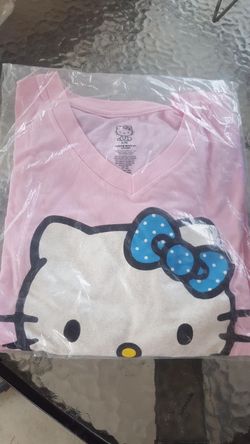 New 2pc Hello Kitty Pj short set. size Lg 14-16