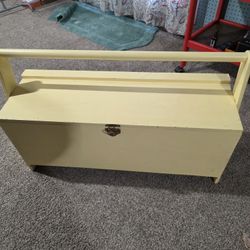 Old Fashioned Tool Or Utility Box