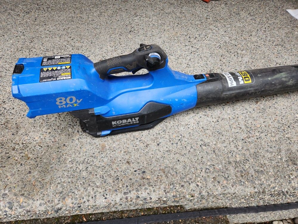 Kobalt 80v Blower (Tool Only, No Battery) for Sale in Federal Way, WA