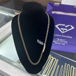 10k Gold Chino Chain
