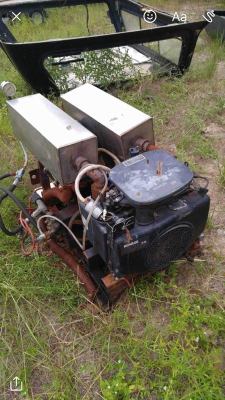 Truck mount carpet cleaner