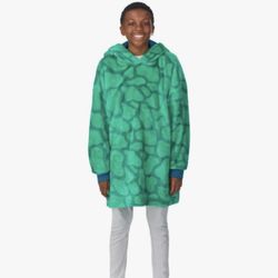 Saint Eve Youth 2 In 1 Plush Sleep Hoodie, Hood Coverts To Pillow