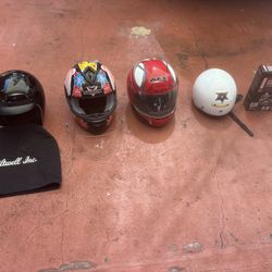 Motorcycle Helmets And Chain Care Kit