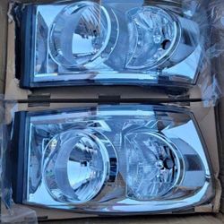06-08 Dodge Ram Headlights Luces Micas Calaveras Faros Faroles