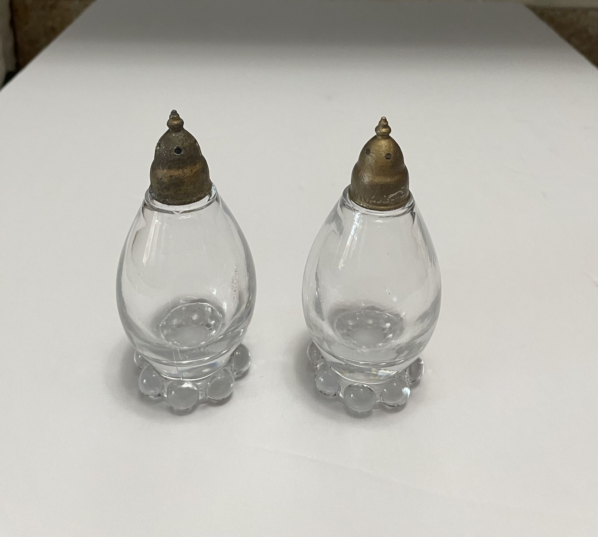 1950’s Imperial Glass Candlewick Salt & Pepper Shakers