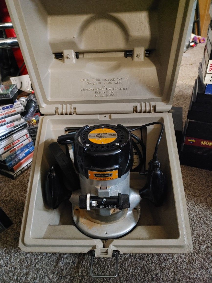 Sears Craftsman Router Model (contact info removed)0