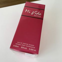 Mi Vida Desire Women Perfume NEW 0.85 fl.oz