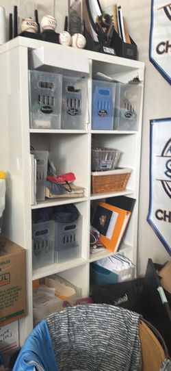 Storage Shelving with compartments
