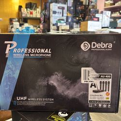 Professional wireless microphone