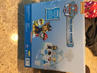 Paw patrol snow cone maker 2025