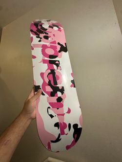 Supreme Pink Camo Deck