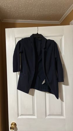 Metaphor size small women blazer color dark blue