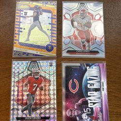 NFL Card Lot Rookies And Inserts