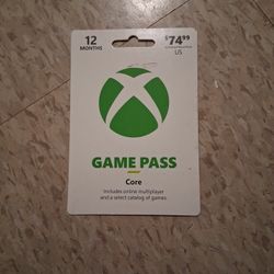 Xbox Live One Year 
