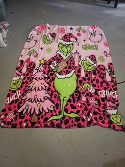 Grinch blanket 60×70 FIRM clean smoke free home Parma