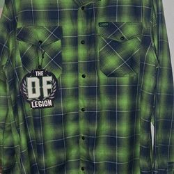 Dixxon 'The Legion' Men's Flannel Shirt, Size 2X, New