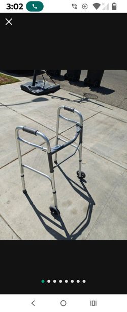 Guardian Fold Up Adjustable Height Lightweight Walker 50 Firm No Less