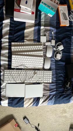 Apple keyboard mouse iPhone charger trackpad