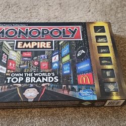 Monopoly Empire Gold Edition Board Game A4770 Hasbro 2013 Brand New & Sealed!