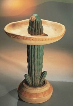 Sombrero Birdbath
