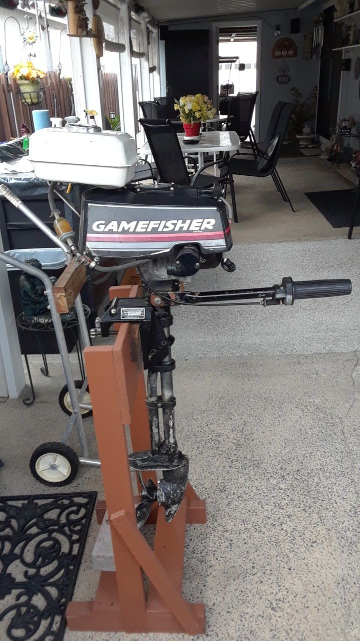 Gamefisher outboard motor