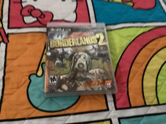 PlayStation 3 Border Lands 2 Video Game