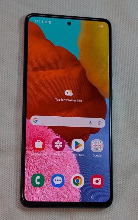 Great Condition Black Samsung Galaxy A51 5G 128GB UNLOCKED Cell Phone