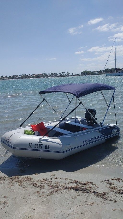 Inflatable Boat w/Mercury 3.5