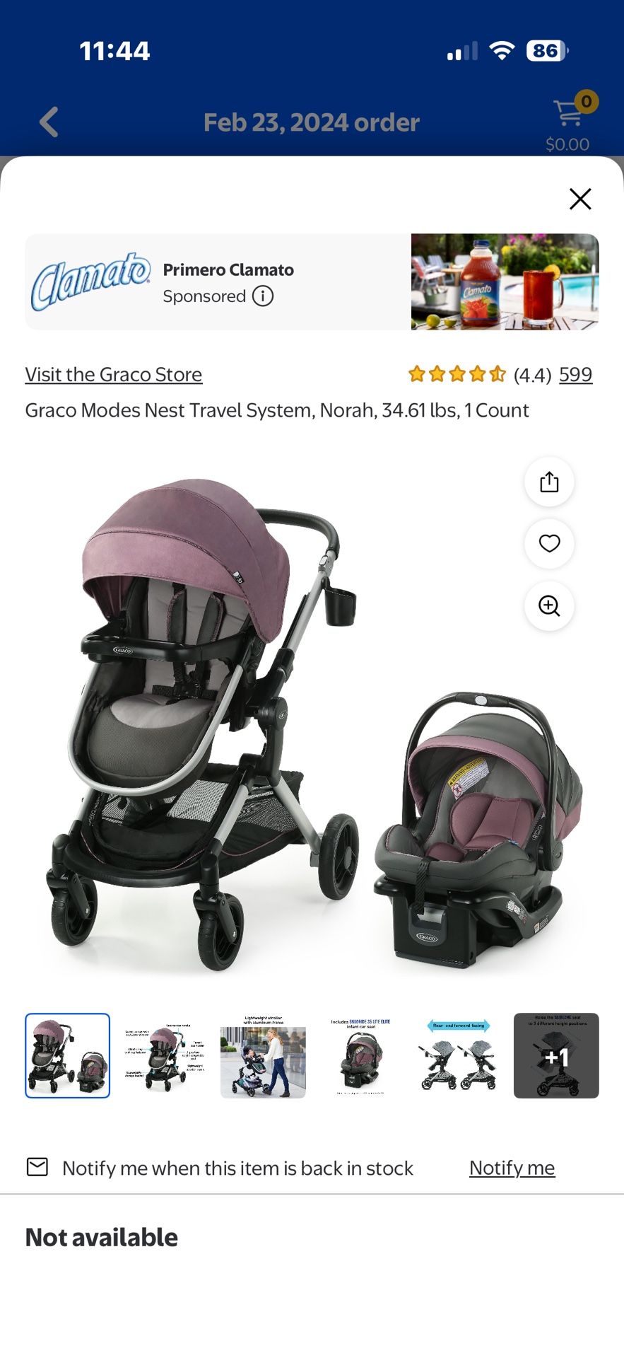 Graco Stroller System 