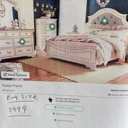 Brand New King Bedrooms With The Bedding 