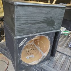 15-in Subwoofer Enclosure, 30 Hz, 4.5 Cu Ft.