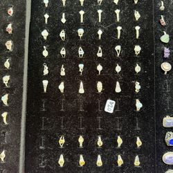 Sterling Silver Crystal Rings