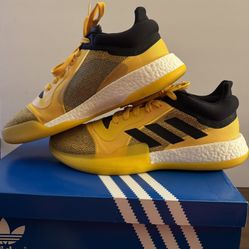 Adidas Marquee Boost Low Black And Yellow