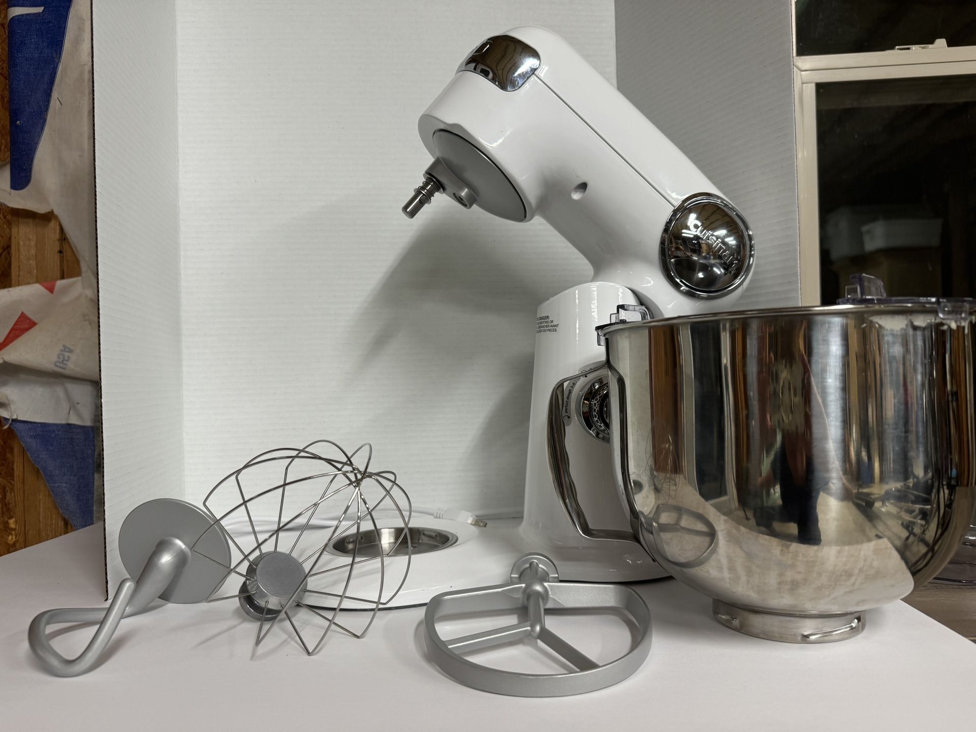 Cuisinart SM-55 5.5-Quart Stand Mixer - Brushed Chrome