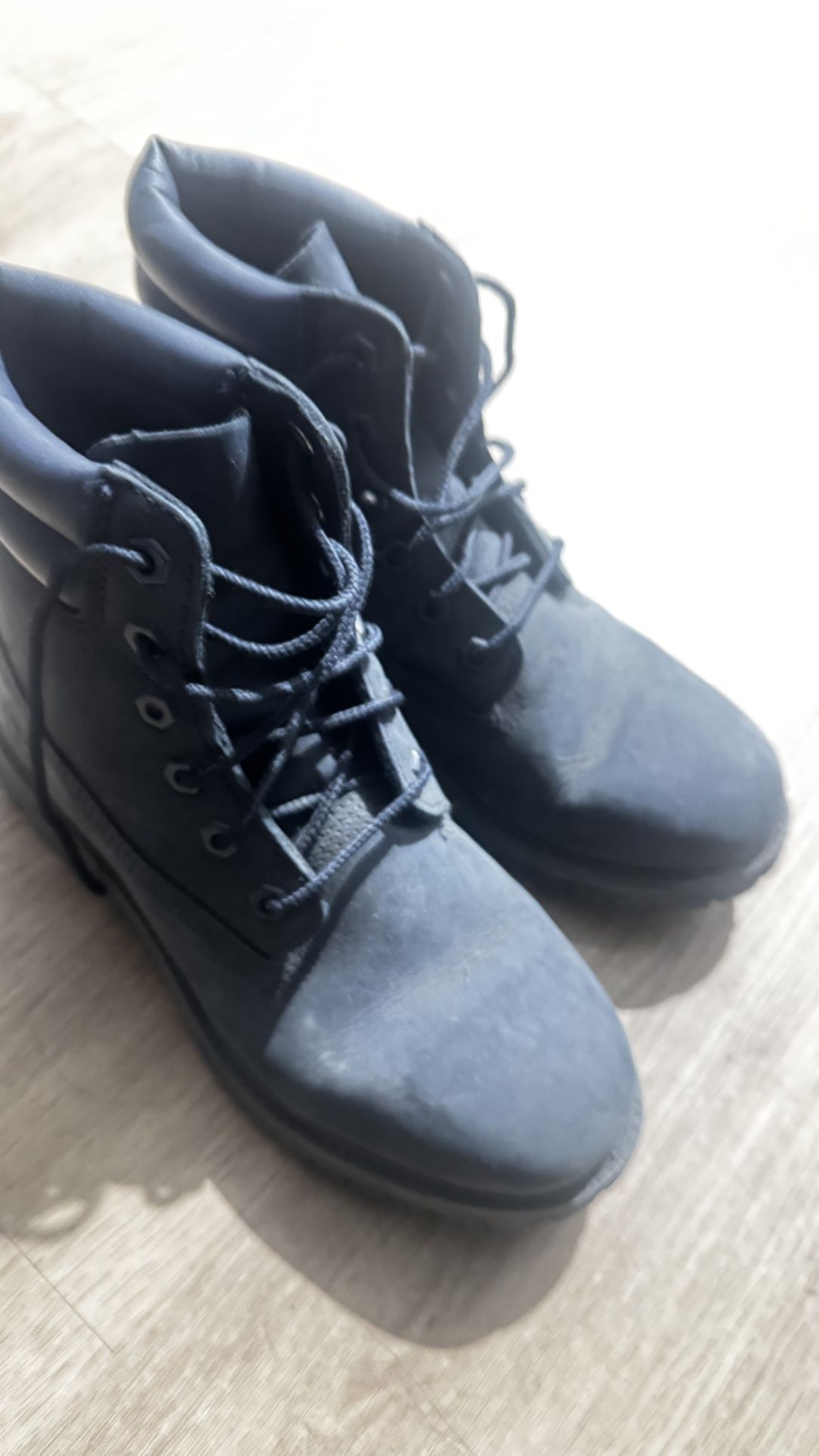 Timberland Women Boots Waterproof Navy Blue
