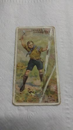 1911-1929 cigarette Card