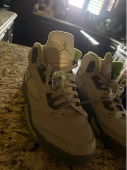 Jordan five green bean edition