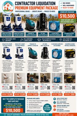 🚨 $30K+ Contractor Equipment Package – Only $10,500 – Palm Desert
