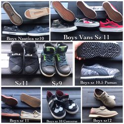 Boys shoes (various brands sz 9-12)