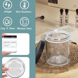 Candle Glass Jars for Making Candles
