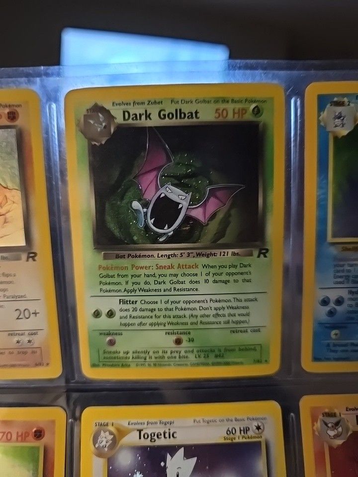 Dark Golbat 7/82 Team Rocket Holo