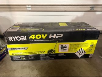40v Ryobi Edger