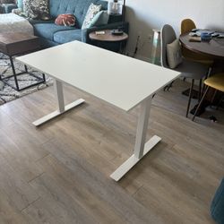 IKEA TROTTEN Adjustable White Desk $125