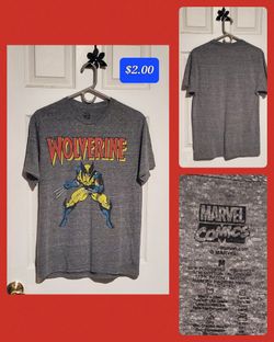 FREE Gray Marvel Character T-Shirt