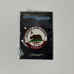 Star Trek California Class Starship Pin SDCC 2023 Paramount + Lodge Comic Con