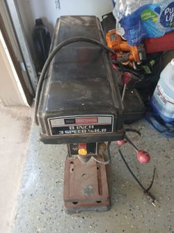 Drill on Pedestal