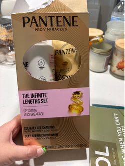 Pantene pro-v miracles infinite lengths shampoo conditioner set