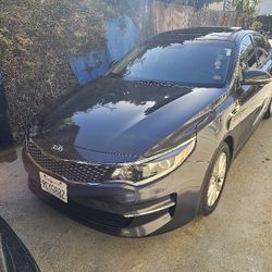 KIA Optima ,Charcoal Grey, 2018 EX 76,000 Miles