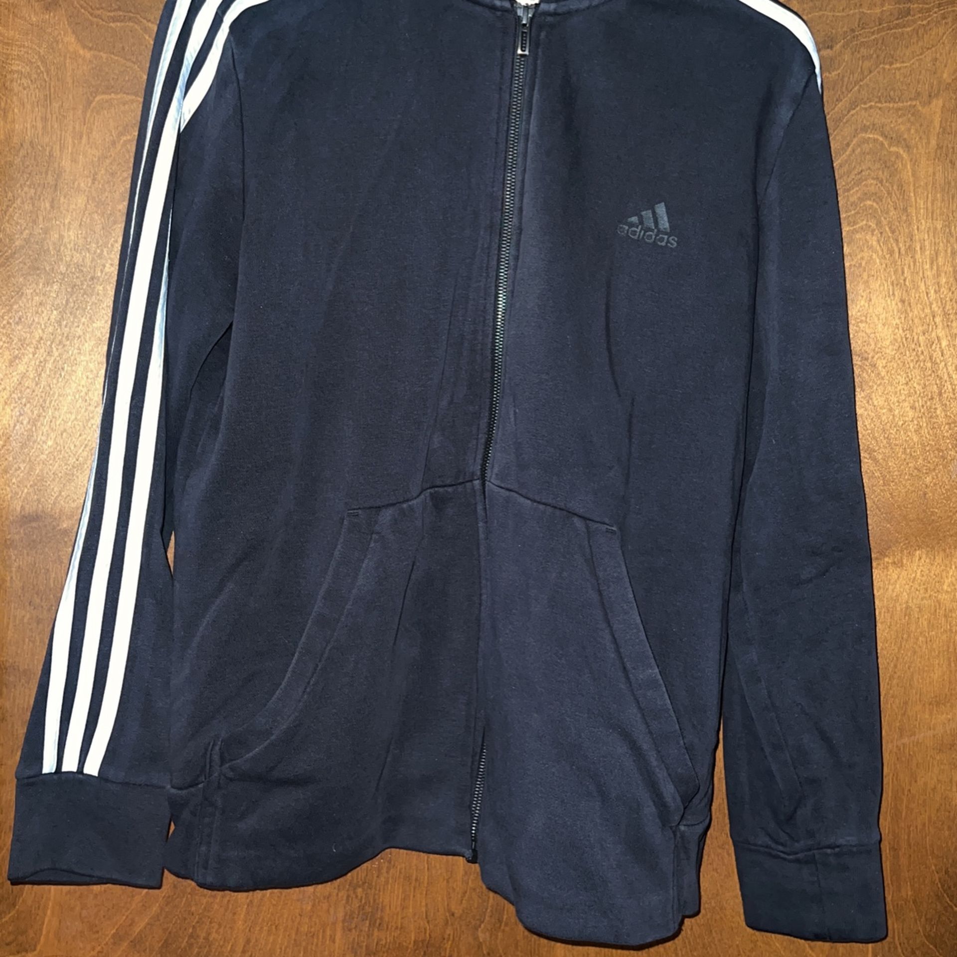 Adidas Jacket With a Hood & R&L Front  Pockets 